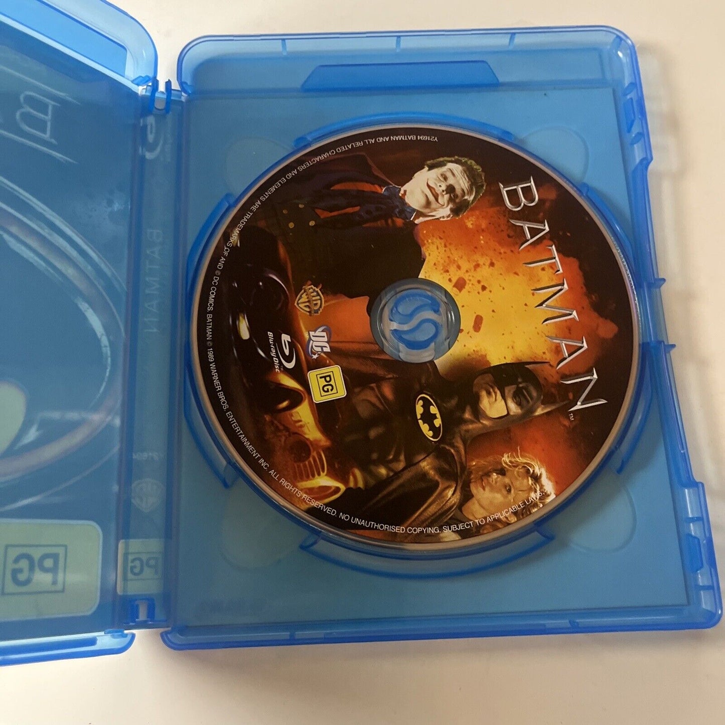 Batman - Special Edition (Blu-ray, 1989) Michael Keaton, Jack Nicholson Region B