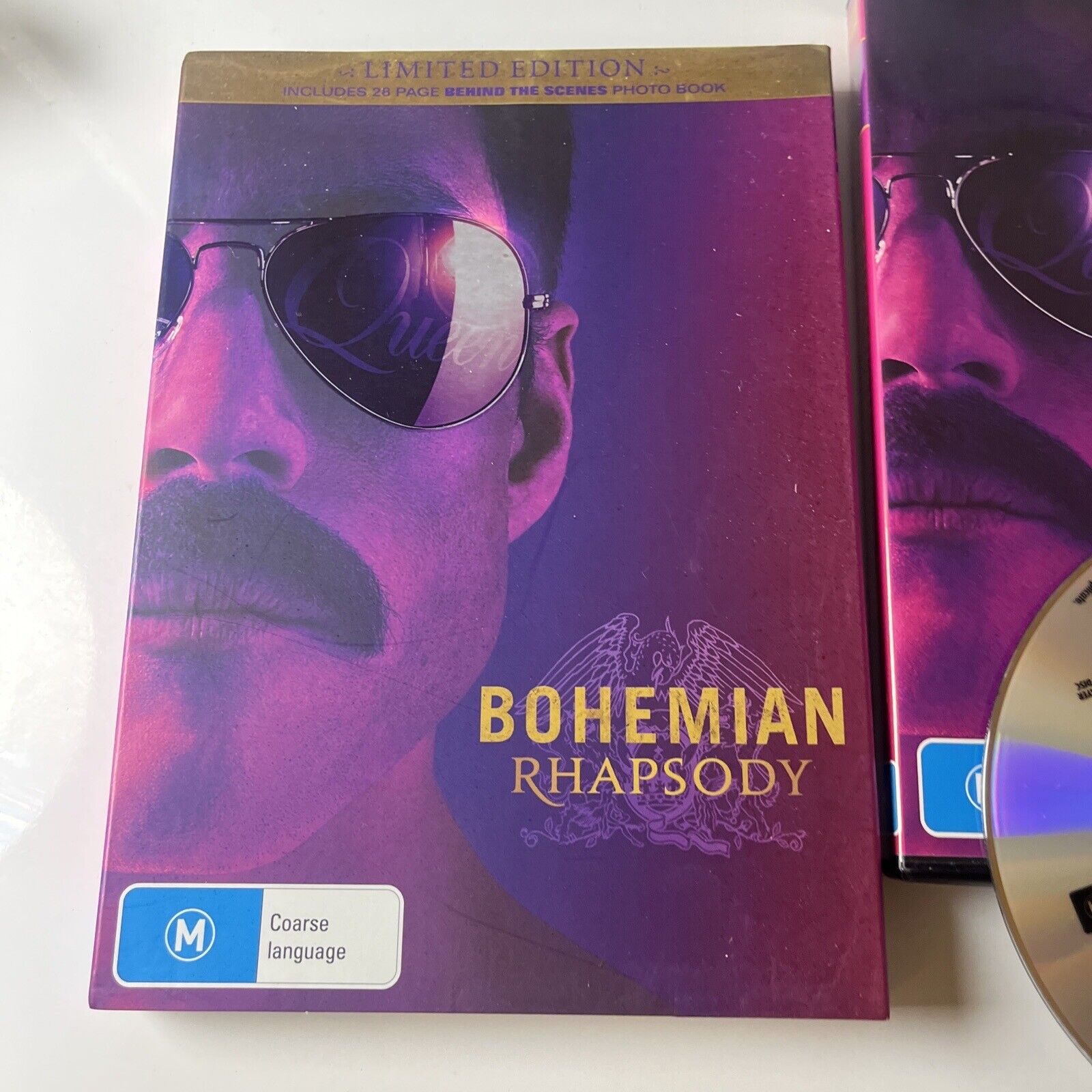 Bohemian Rhapsody DVD 2019 Limited Edition with 28 Page Booklet