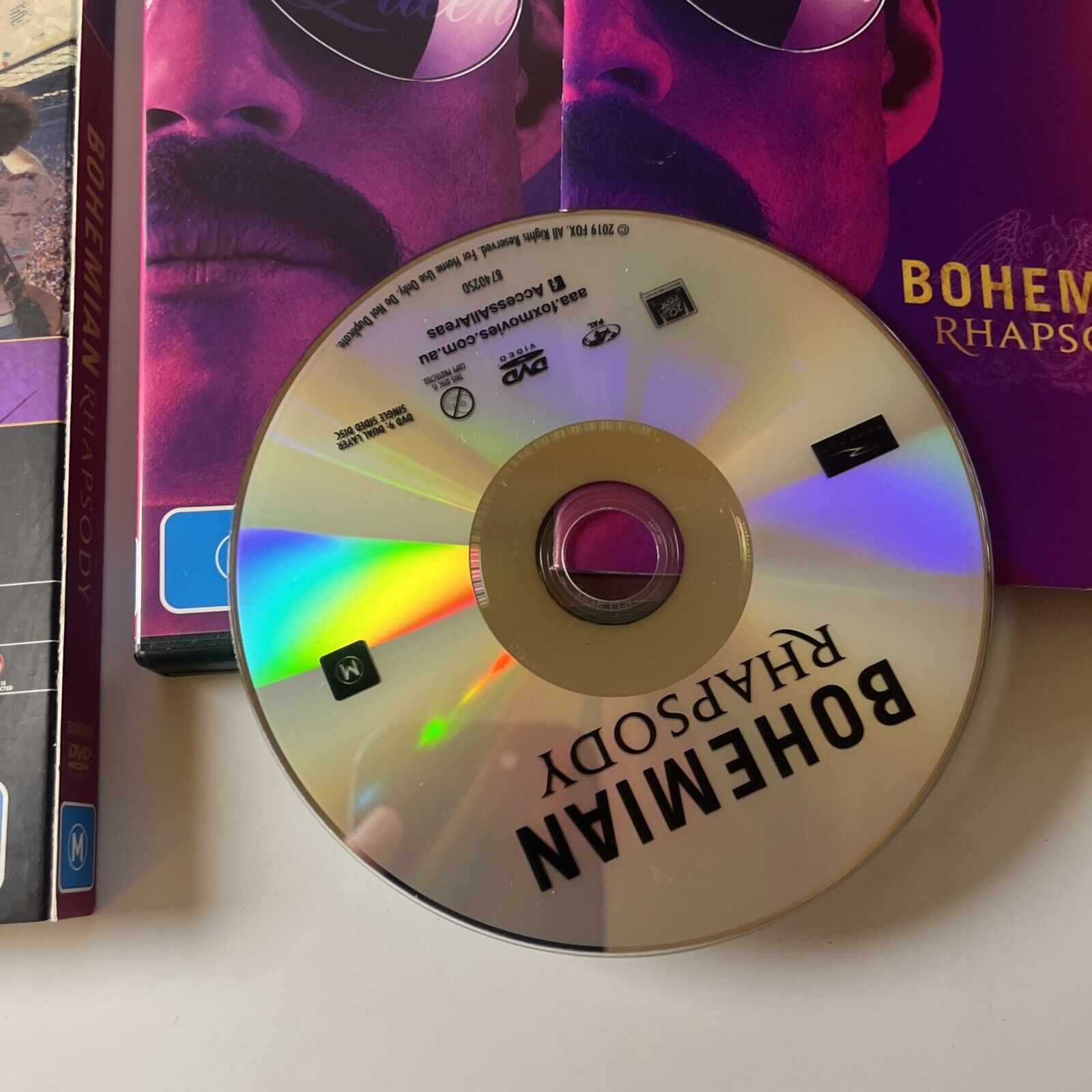 Bohemian Rhapsody DVD 2019 Limited Edition with 28 Page Booklet