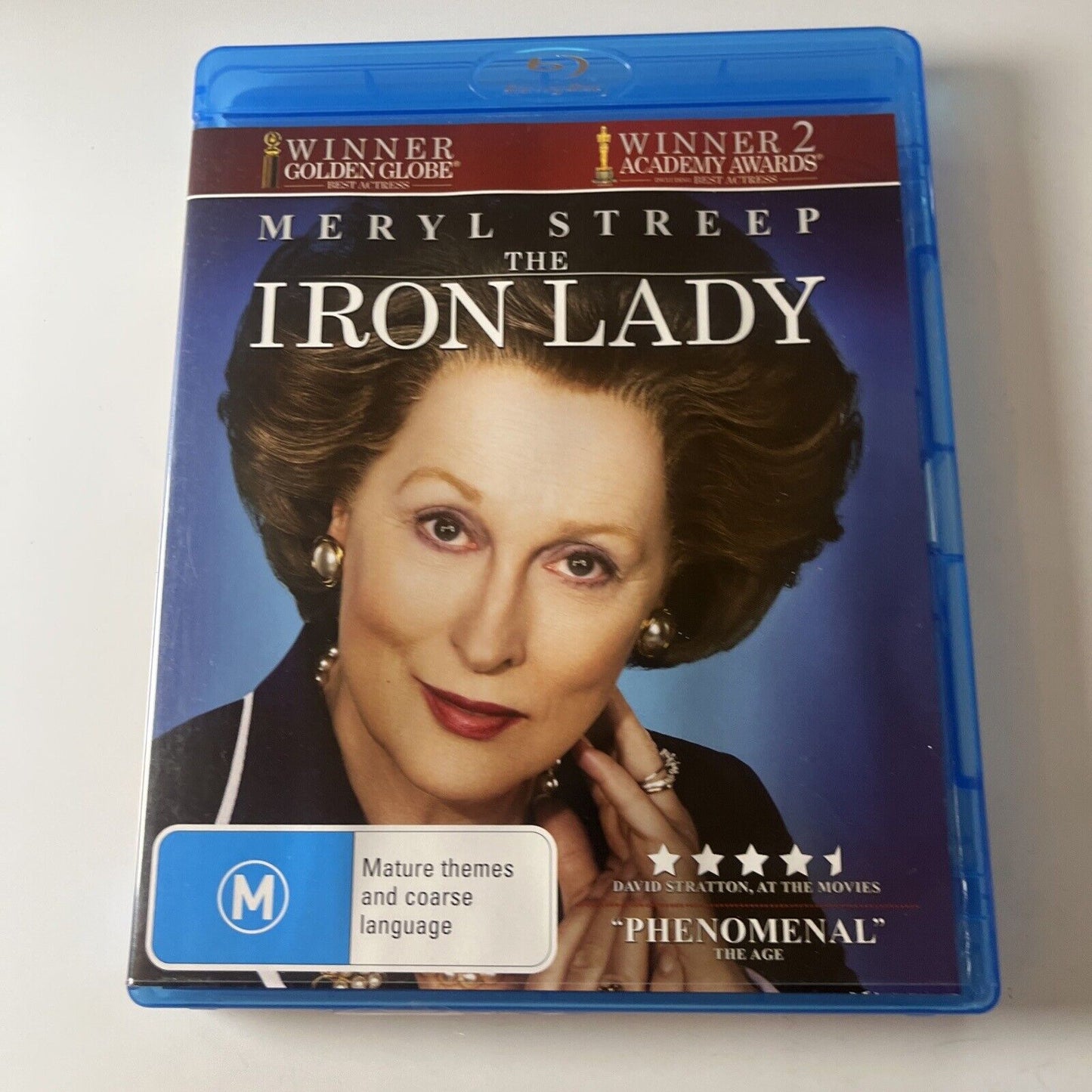 The Iron Lady (Blu-ray, 2011) Meryl Streep  All Regions