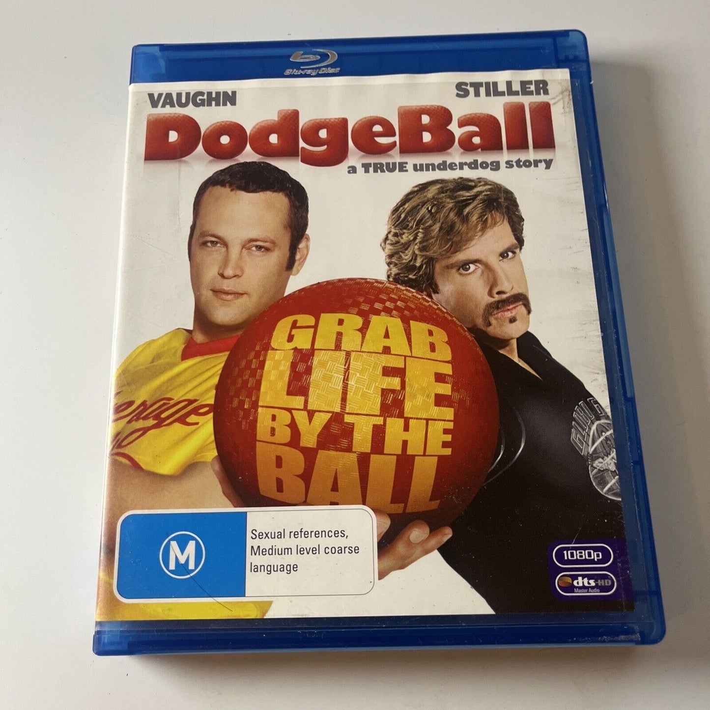 Dodgeball  (Blu-ray, 2004) Vince Vaughn Ben Stiller Region B