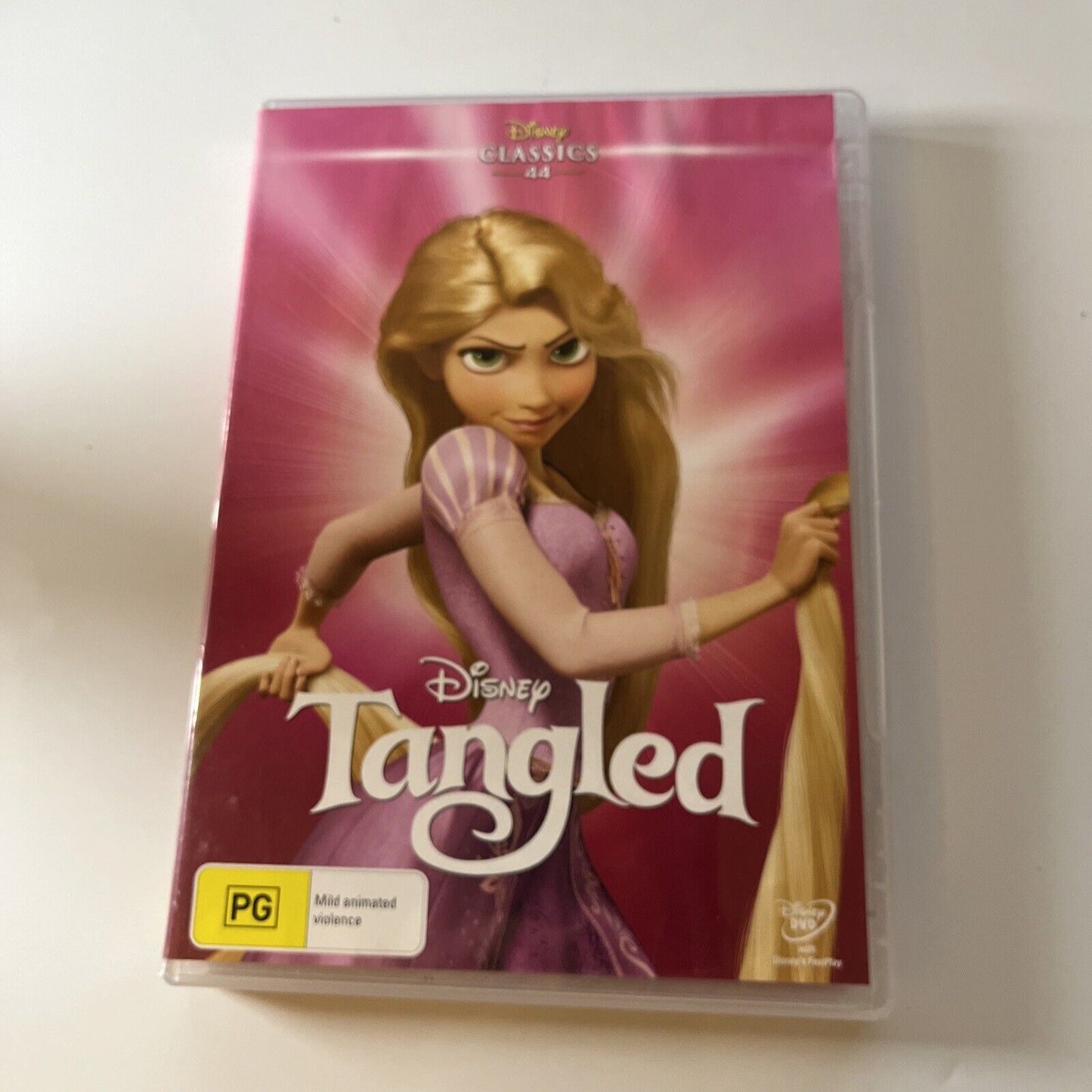 Tangled (DVD, 2010) Disney Animated Film Region 4