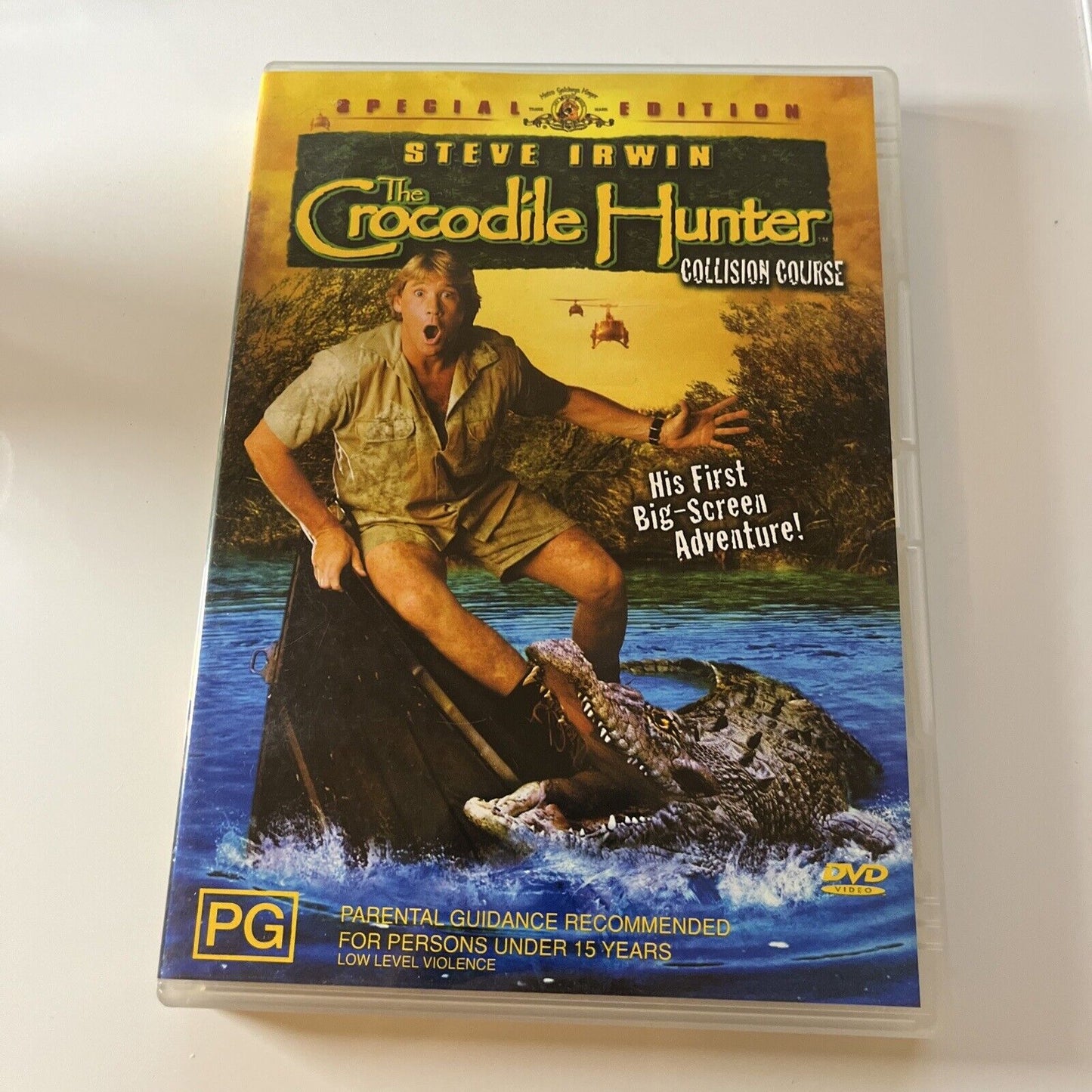 The Crocodile Hunter - Collision Course  (DVD, 2002) Steve Irwin Region 4