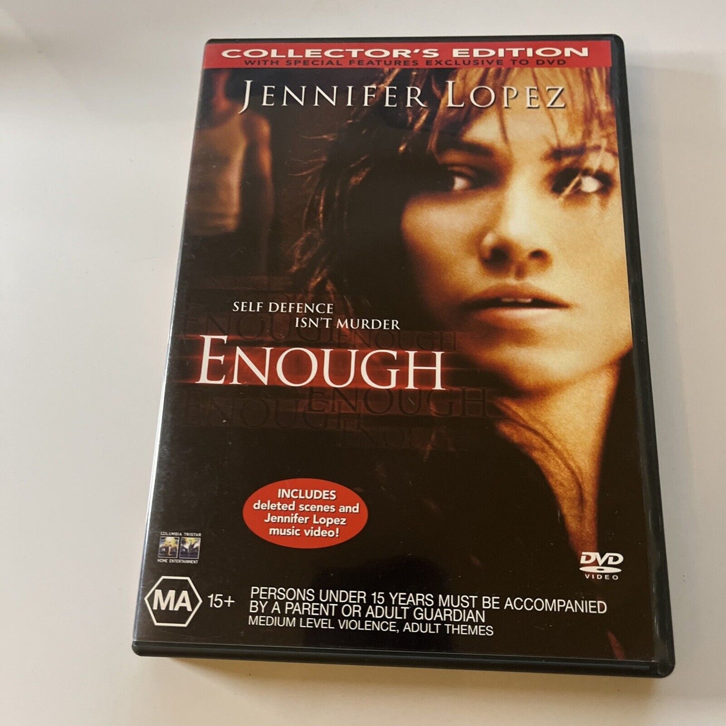 Enough  (DVD, 2002) Juliette Lewis, Jennifer Lopez  NEW Region 4