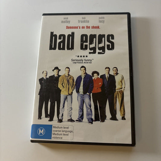 Bad Eggs (DVD, 2003) Mick Molloy, Bob Franklin  Region 4 *New Sealed*
