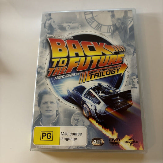 Back To The Future Trilogy (DVD) Region 4 &2 Brand NEW