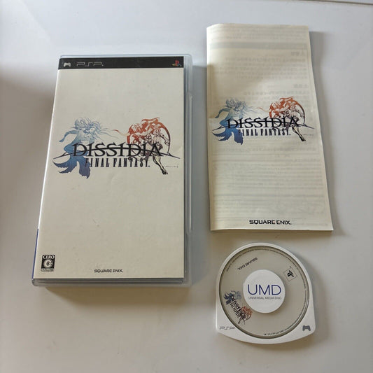 Dissidia Final Fantasy PSP Japan Japanese With Manual
