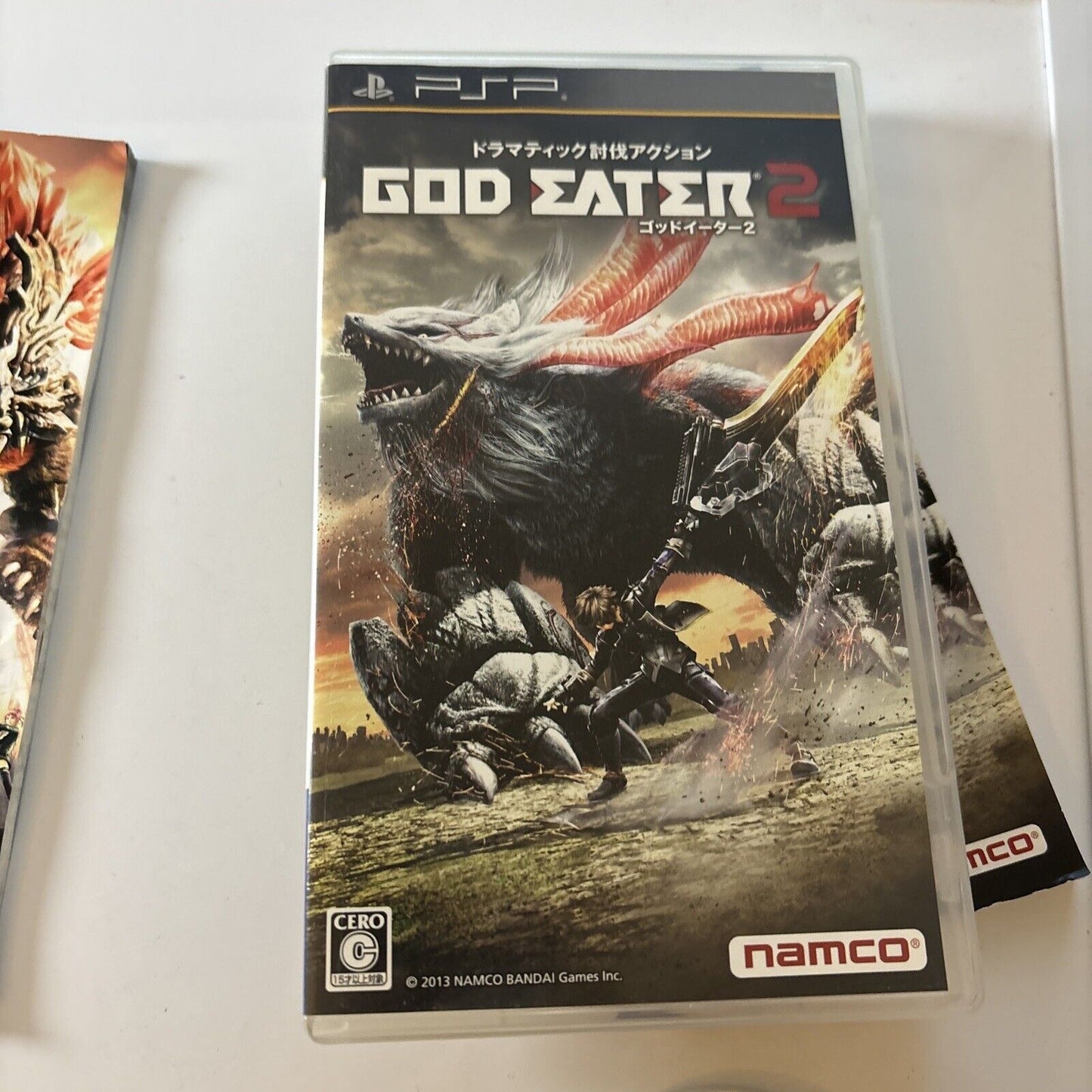 God Eater & God Eater 2  Sony PlayStation PSP JAPAN Game Complete