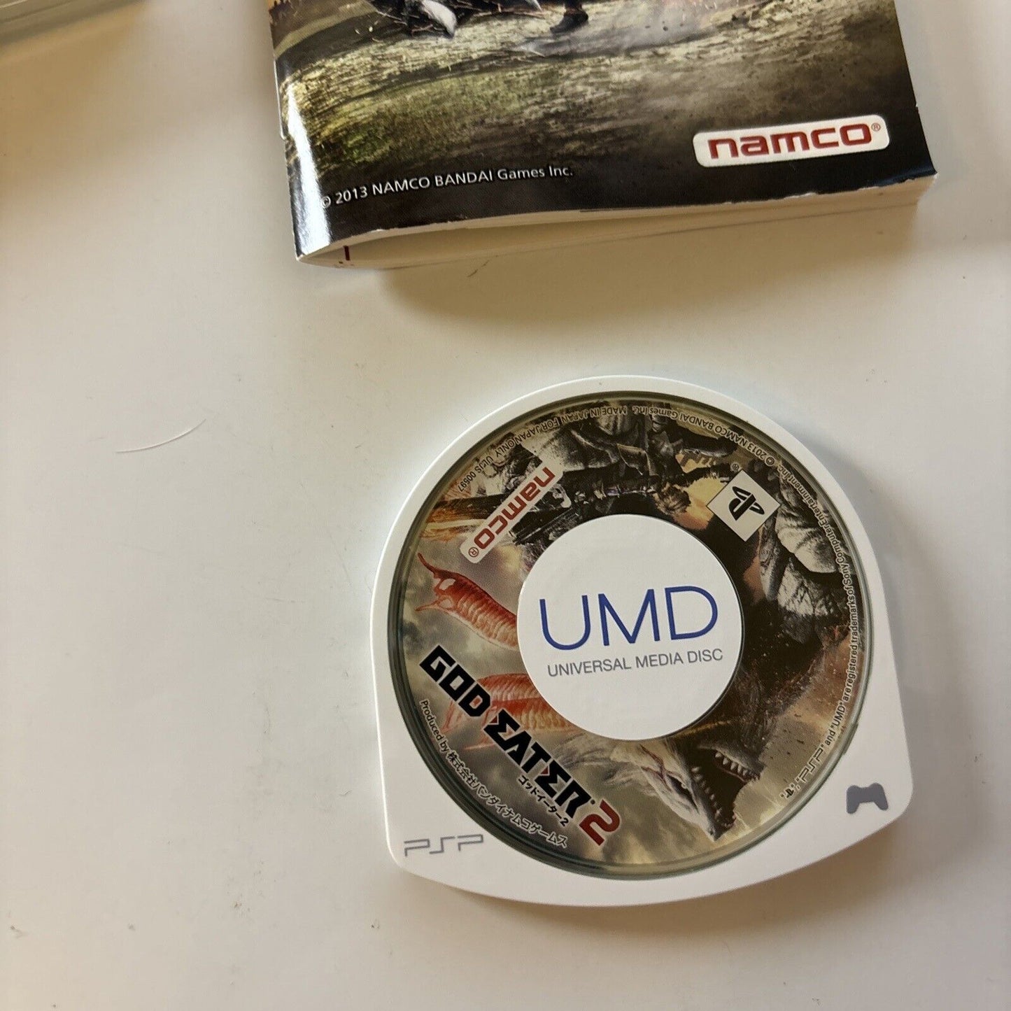 God Eater & God Eater 2  Sony PlayStation PSP JAPAN Game Complete