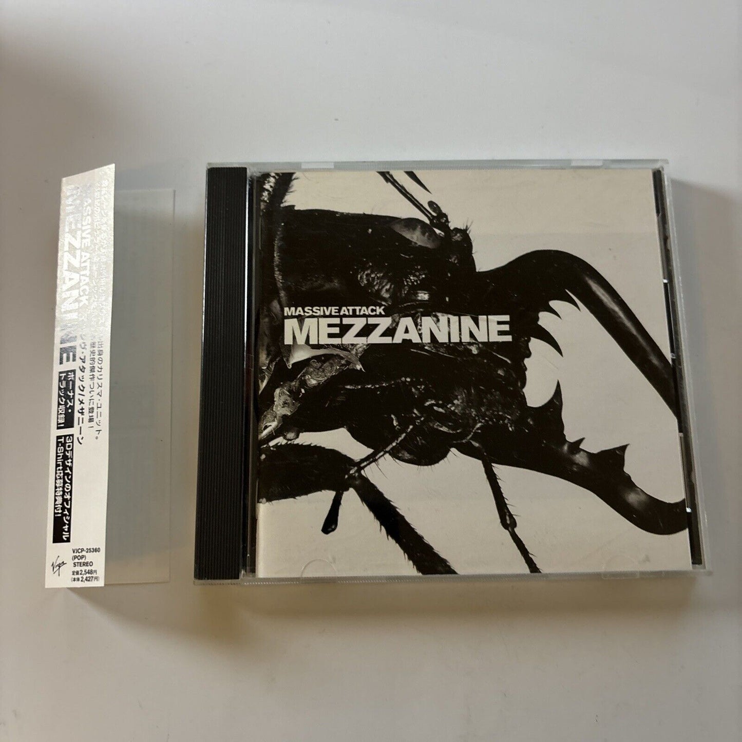 Massive Attack - Mezzanine (CD, 1998) Obi with Japan only Bonus Track VJCP-25360