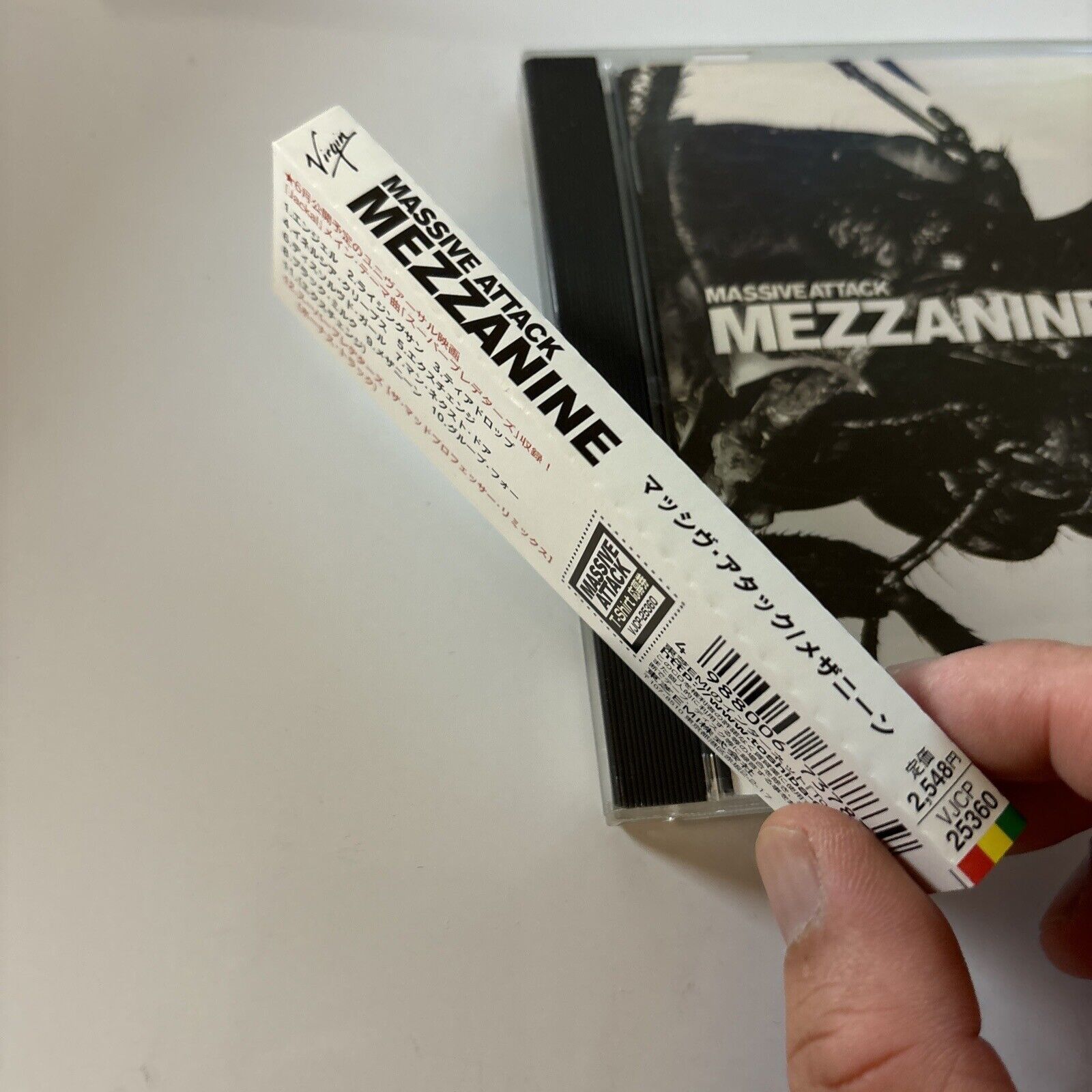 Massive Attack - Mezzanine (CD, 1998) Obi with Japan only