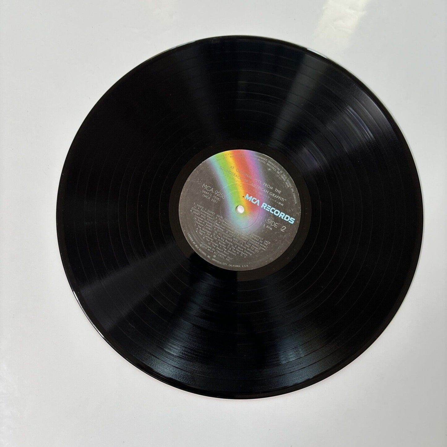 American Graffiti Original Film Soundtrack 1973 Vinyl 2x LP Obi Japan MCA-9254