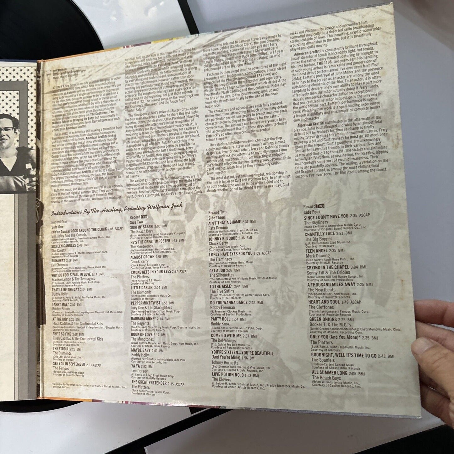 American Graffiti Original Film Soundtrack 1973 Vinyl 2x LP Obi Japan MCA-9254