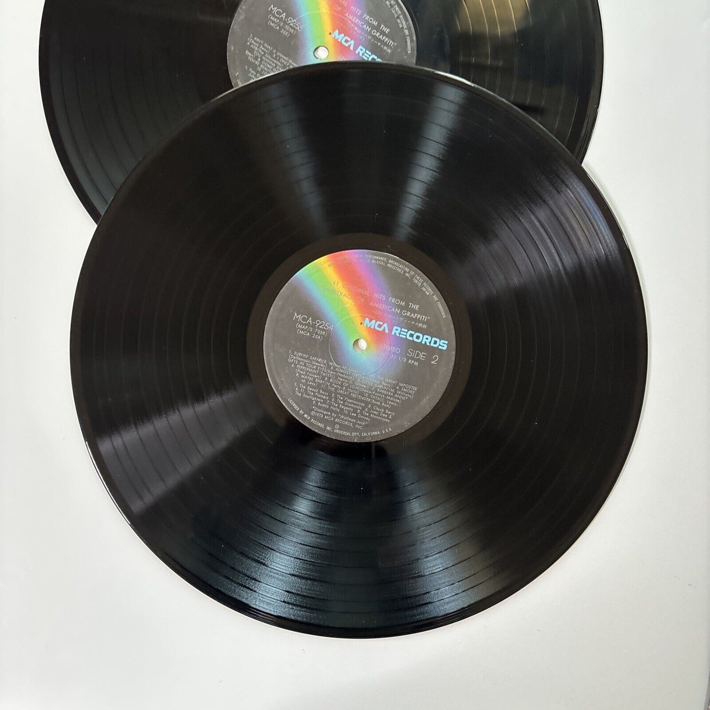 American Graffiti Original Film Soundtrack 1973 Vinyl 2x LP Obi Japan MCA-9254