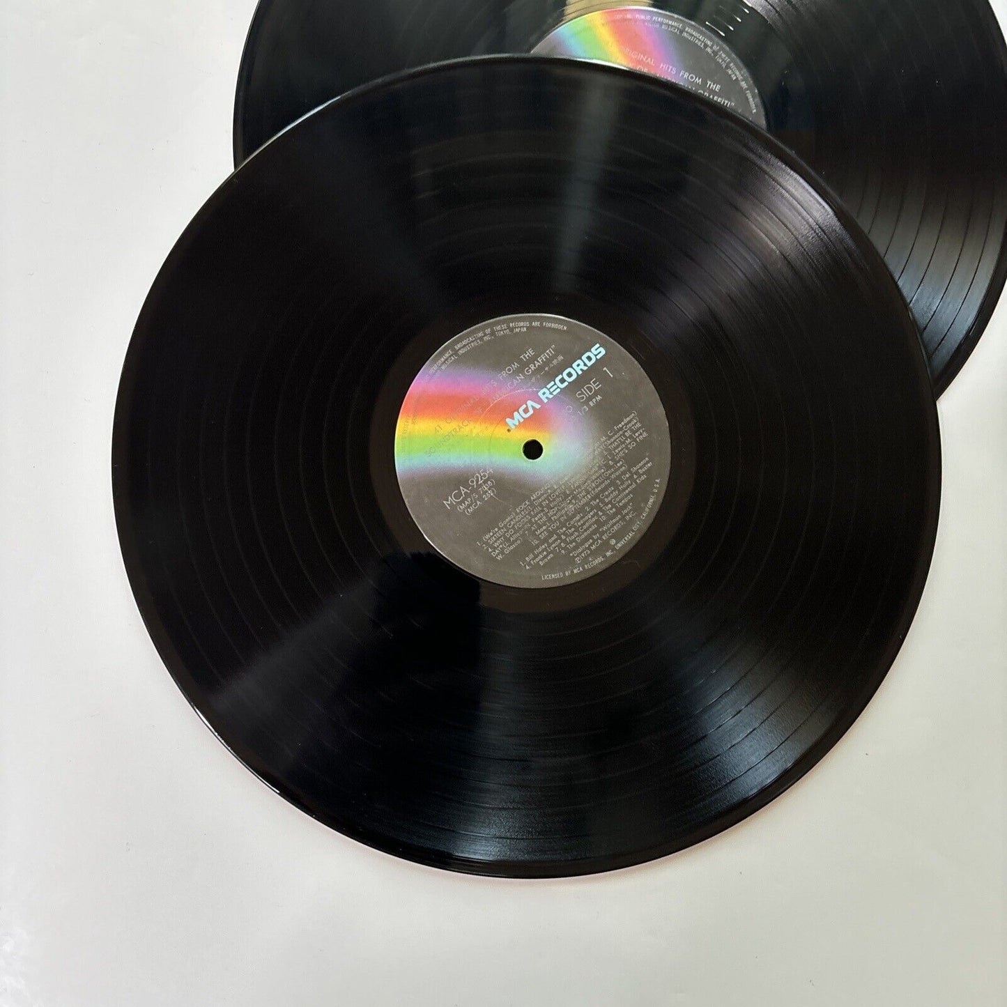 American Graffiti Original Film Soundtrack 1973 Vinyl 2x LP Obi Japan MCA-9254