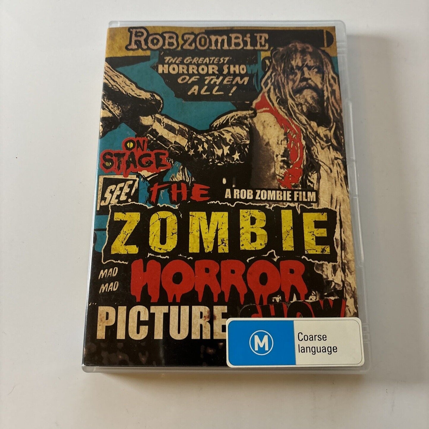 Rob Zombie – The Zombie Horror Picture Show (DVD, 2014) All Regions
