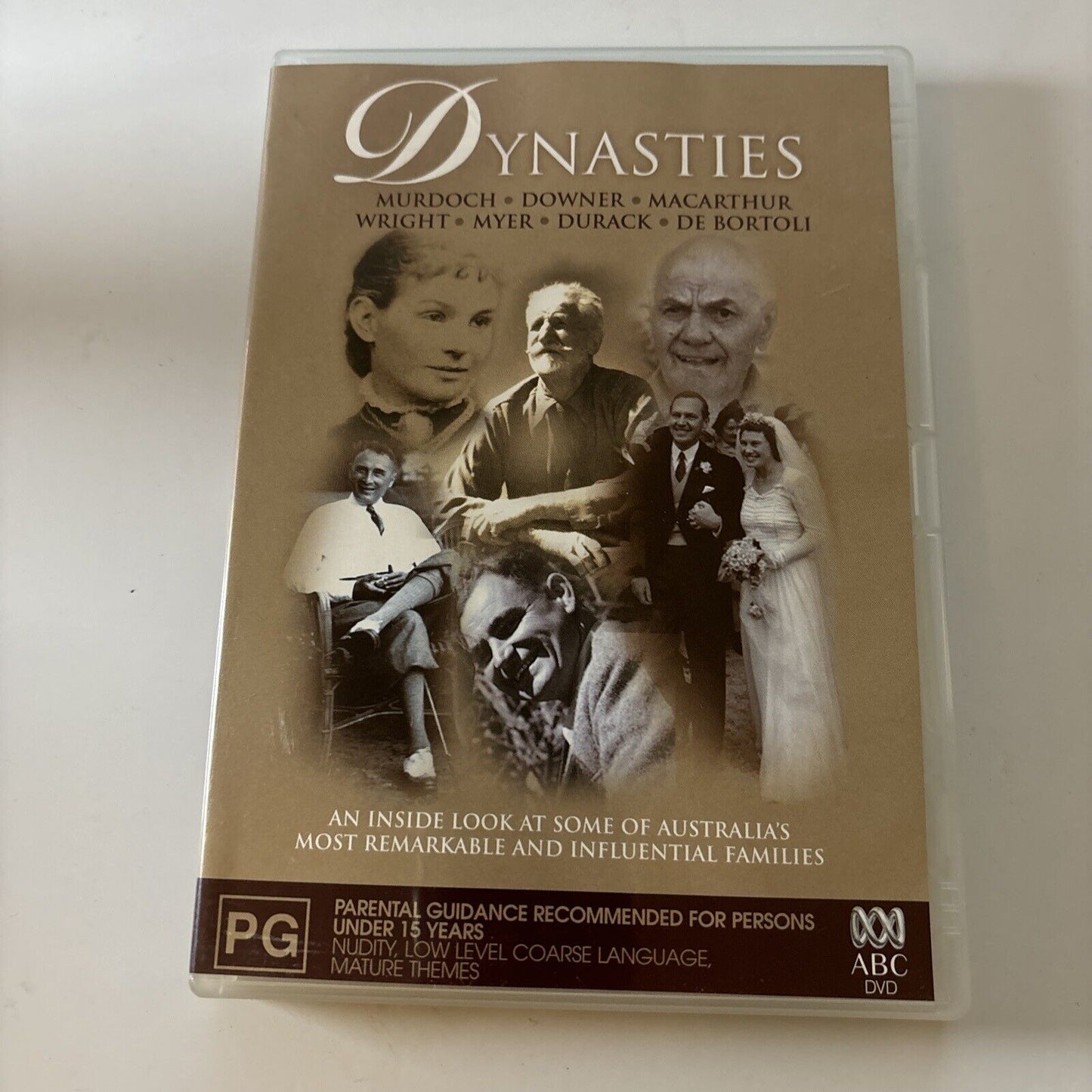 Dynasties : Series 1 (DVD, 2003, 2-Disc) ABC Documentary Murdoch Downer Region 4