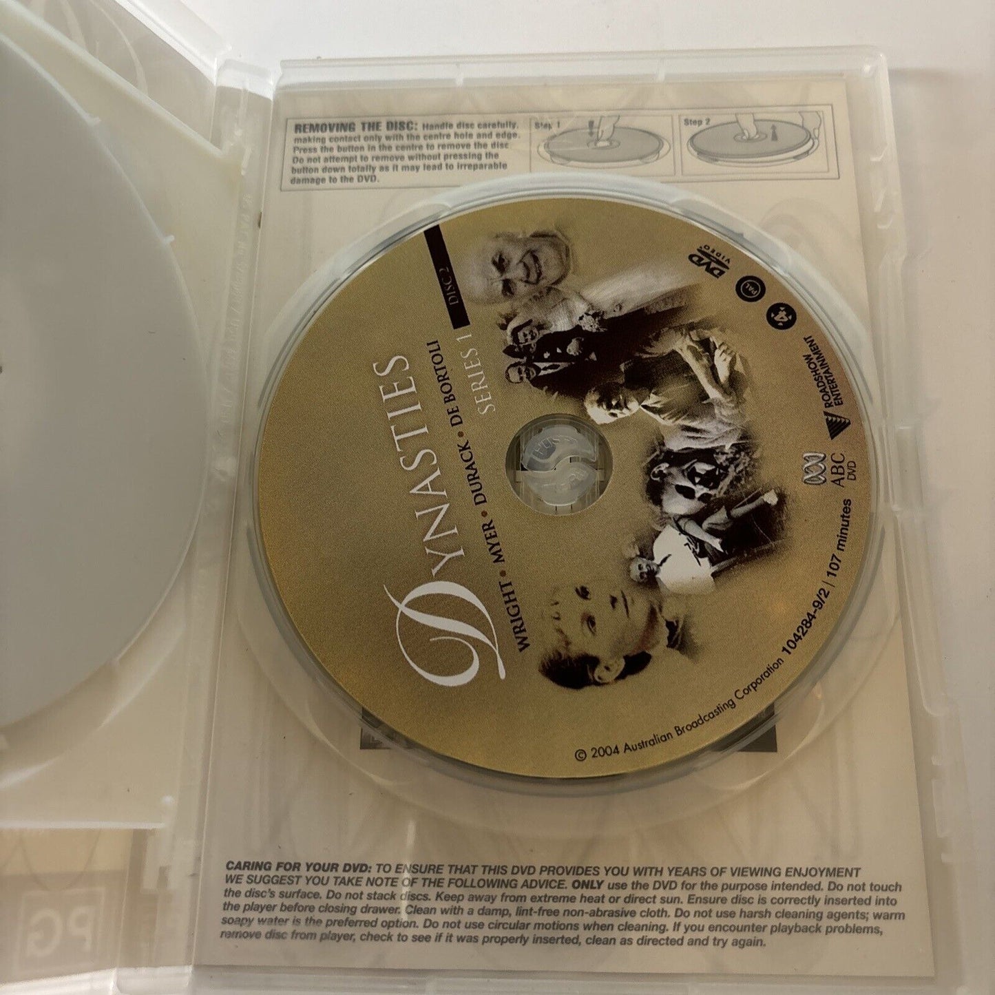 Dynasties : Series 1 (DVD, 2003, 2-Disc) ABC Documentary Murdoch Downer Region 4