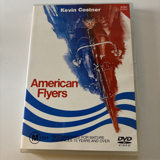 American Flyers (DVD, 1985) Kevin Costner Cycling Film Region 4 NEW