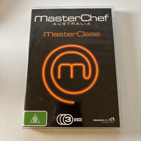 MasterChef Australia MasterClass (DVD, 2009, 3-Disc) Region 4