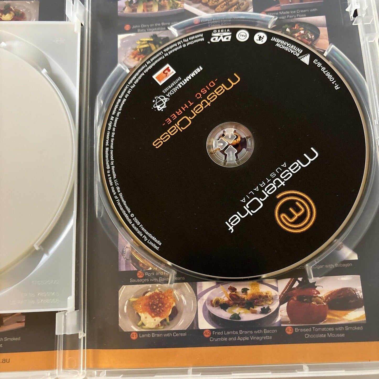 MasterChef Australia MasterClass (DVD, 2009, 3-Disc) Region 4