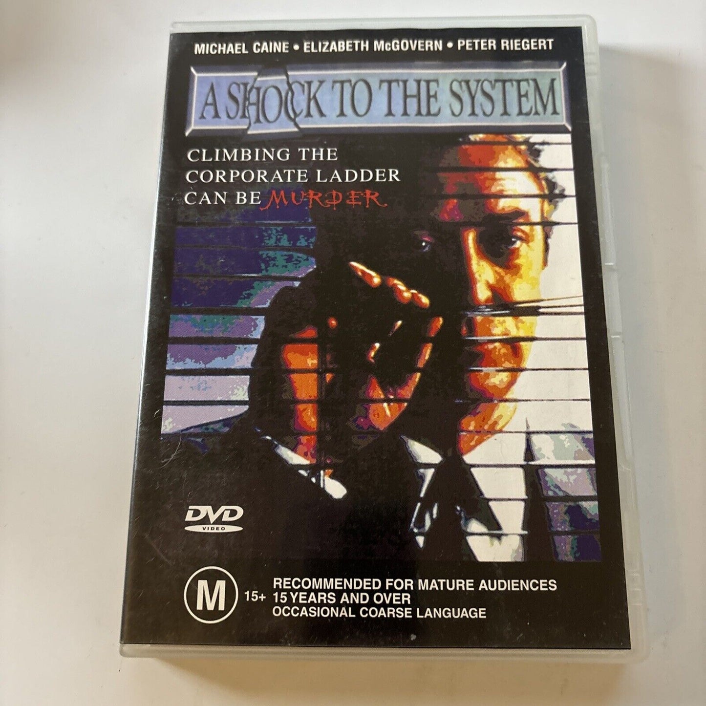 A Shock To The System  (DVD, 1990) Michael Caine Region 4