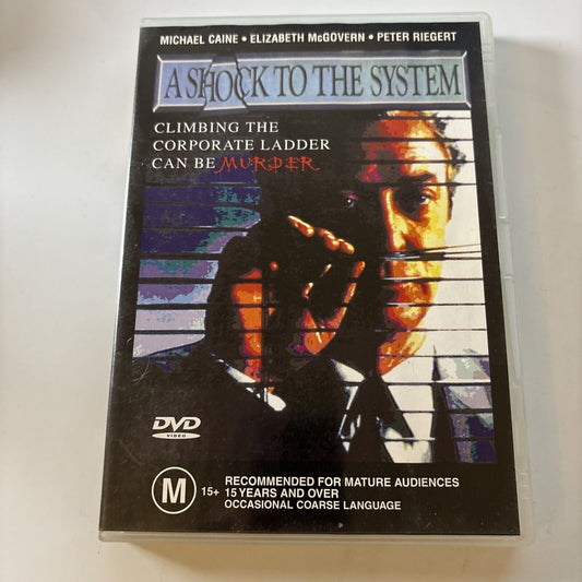A Shock To The System  (DVD, 1990) Michael Caine Region 4