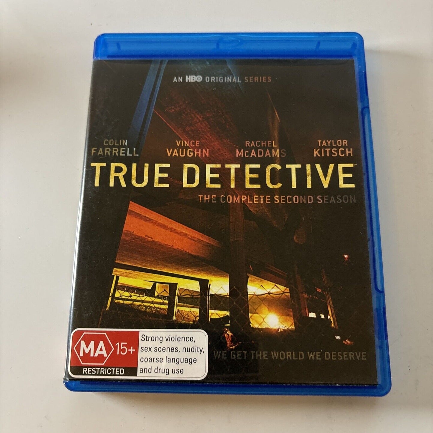 True Detective : Season 2 (Blu-ray, 2015, 3-Disc) Region B