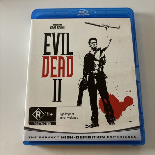 Evil Dead II - Dead By Dawn (Blu-ray, 1987) Bruce Campbell Region B