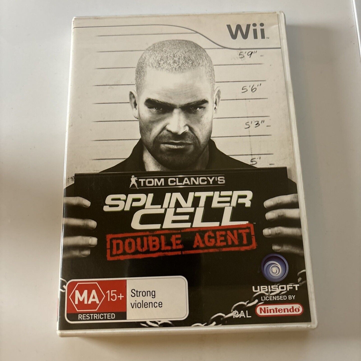 Tom Clancy's Splinter Cell Double Agent  Nintendo Wii Game PAL
