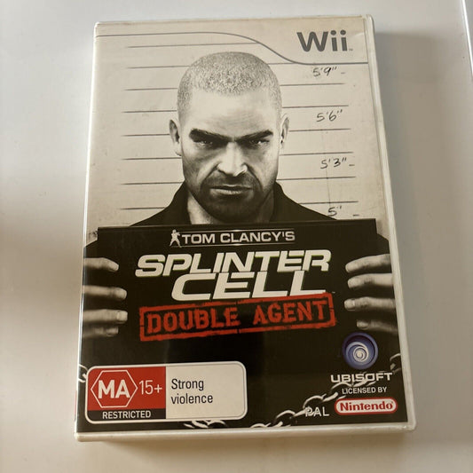 Tom Clancy's Splinter Cell Double Agent  Nintendo Wii Game PAL