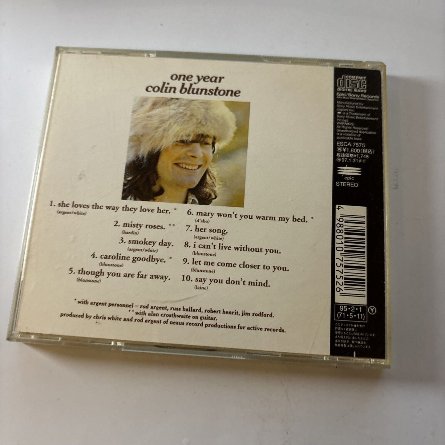 Colin Blundstone - One Year (CD, 1971) Japan ESCA 7575