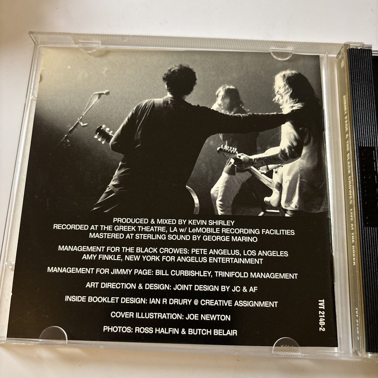 Live at the Greek by Jimmy Page & the Black Crowes (CD, 2000, 2-Disc)