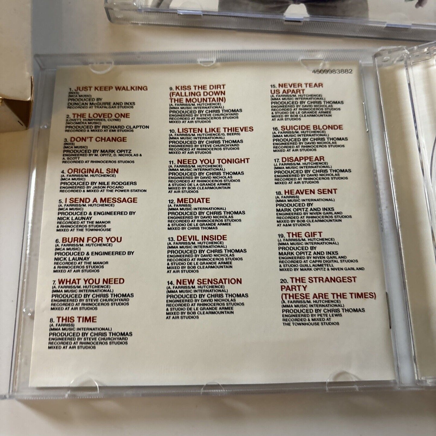 INXS - The Greatest Hits / All Juiced Up Slipcase Edition (CD, 1994, 2-Disc)