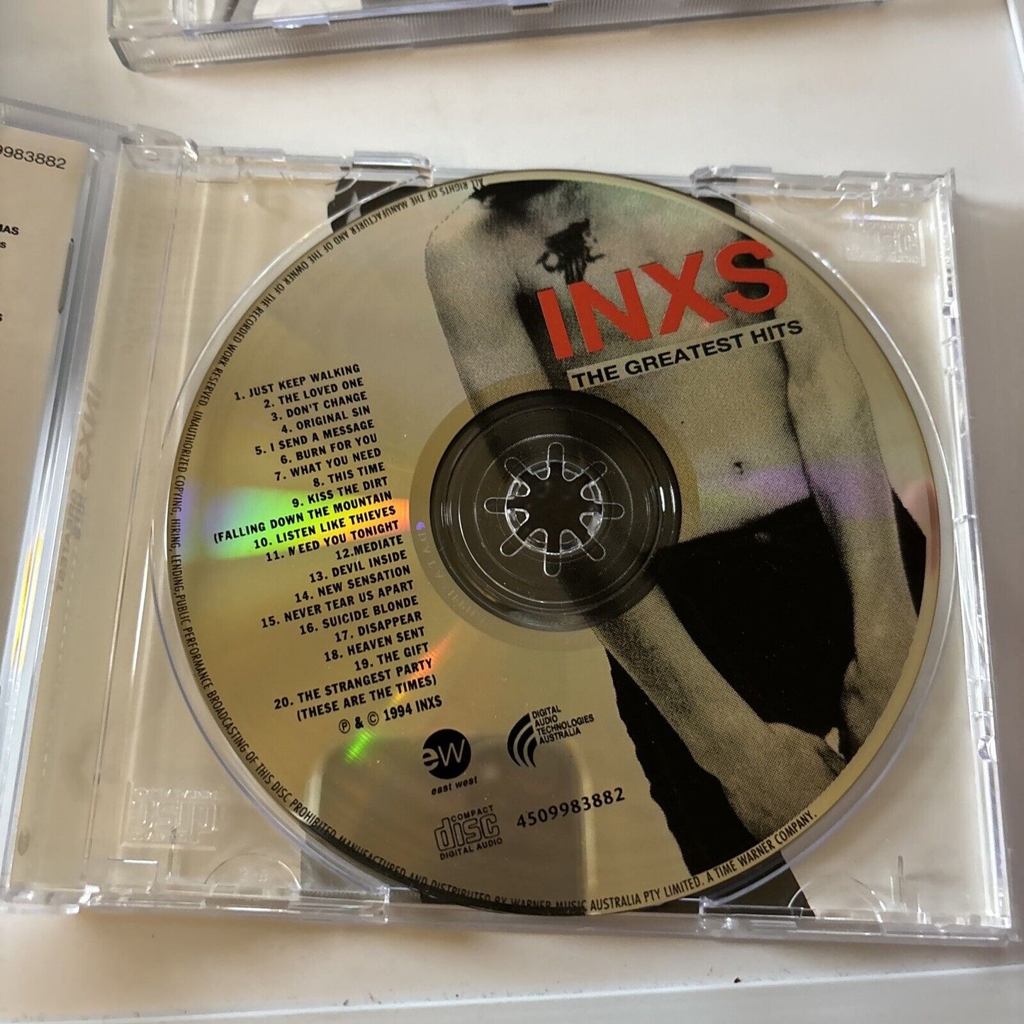 INXS - The Greatest Hits / All Juiced Up Slipcase Edition (CD, 1994, 2-Disc)