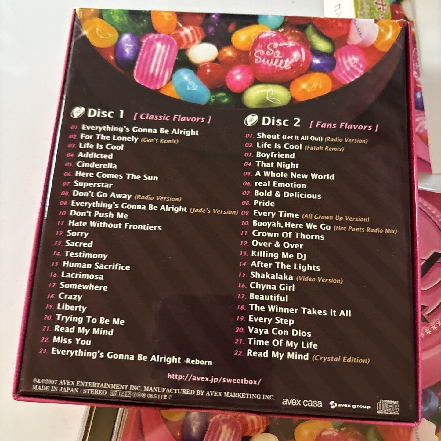 Sweetbox – Complete Best Slipcase Edition with Obi (CD, 2-Disc) Japan Release