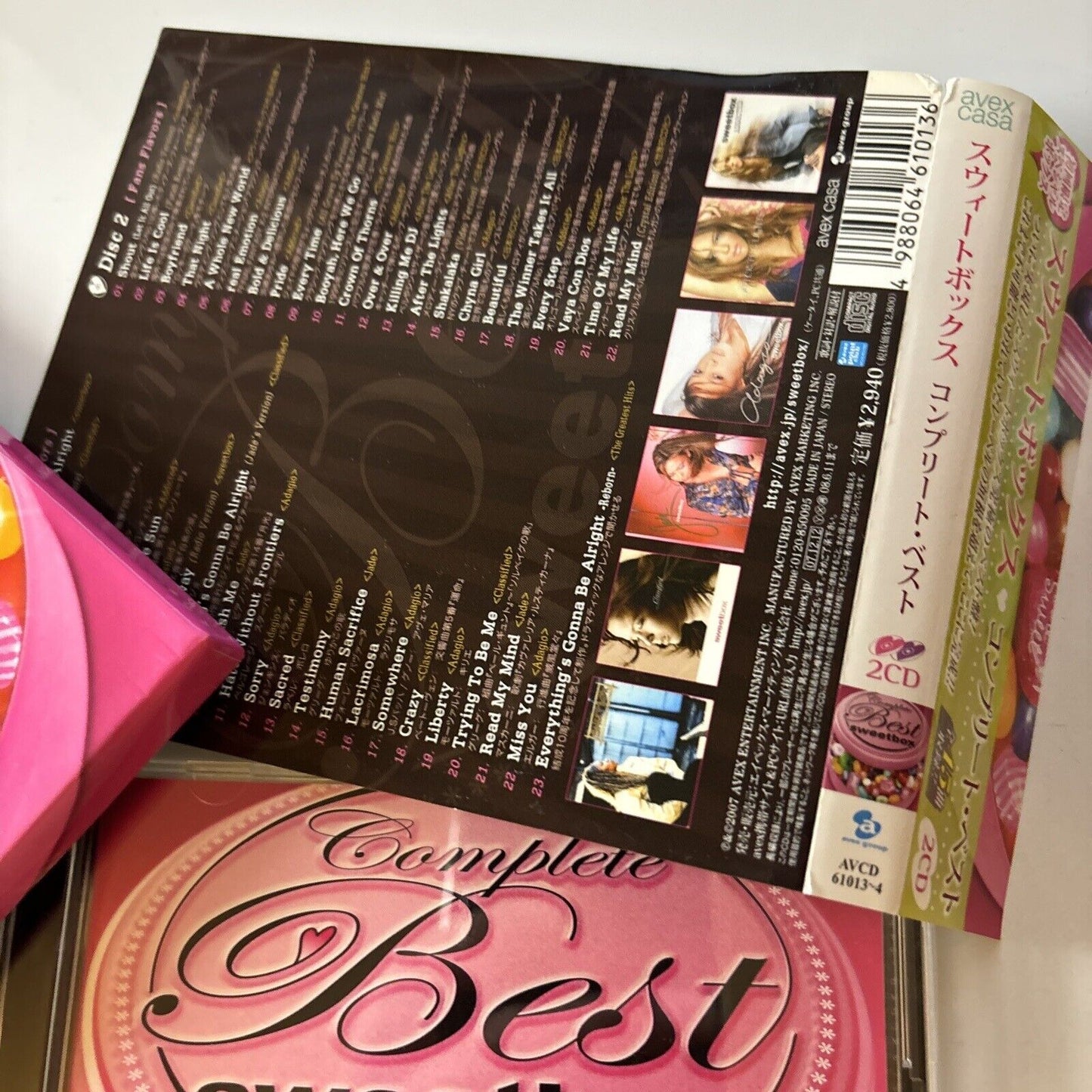 Sweetbox – Complete Best Slipcase Edition with Obi (CD, 2-Disc) Japan Release