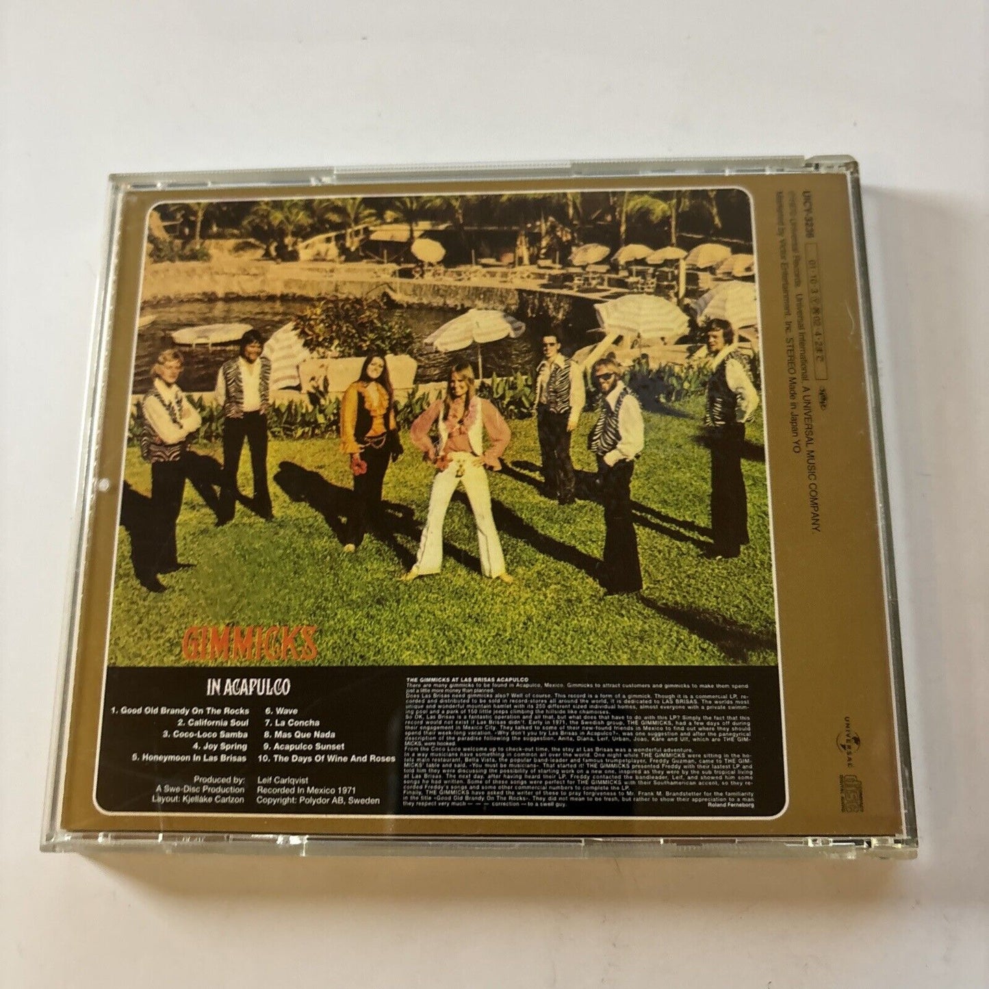 Gimmicks - Gimmicks In Acapulco (CD, 1971) Album Universal UICY-3236