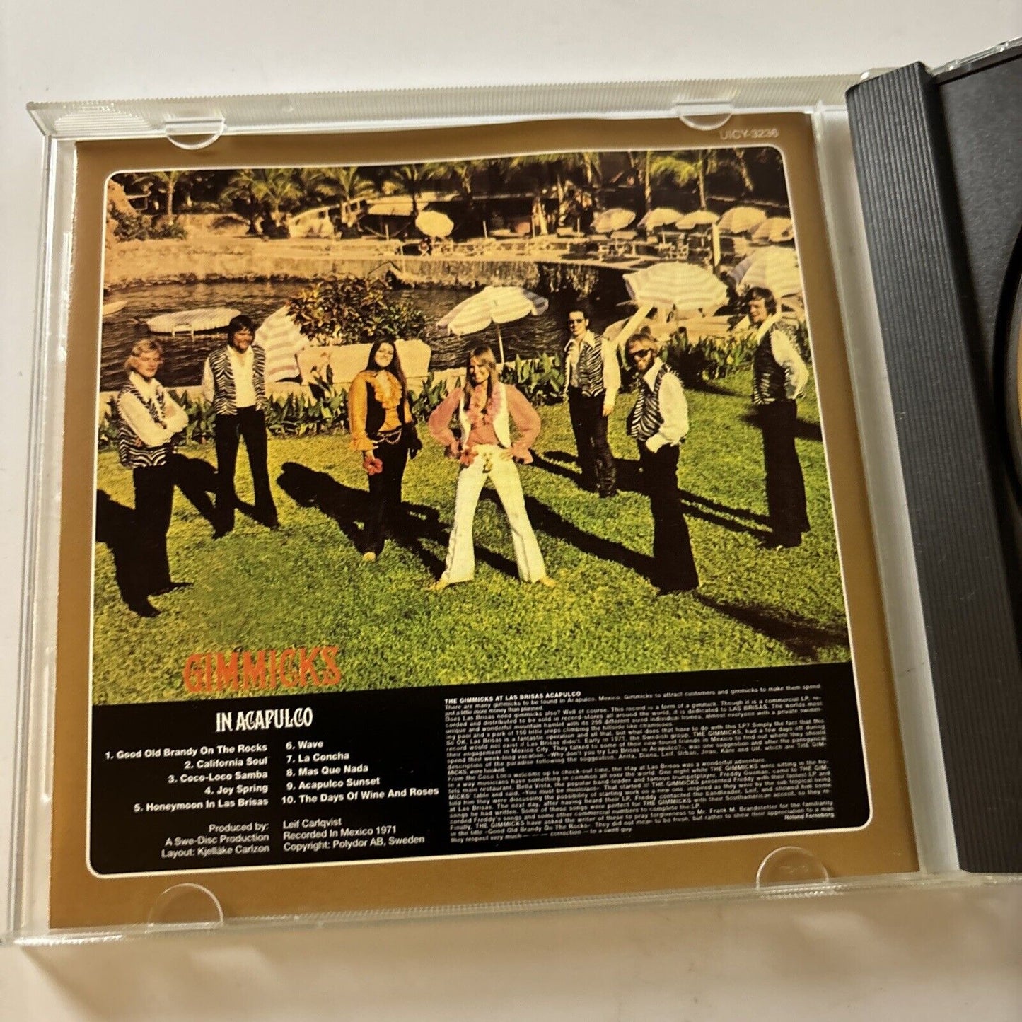Gimmicks - Gimmicks In Acapulco (CD, 1971) Album Universal UICY-3236