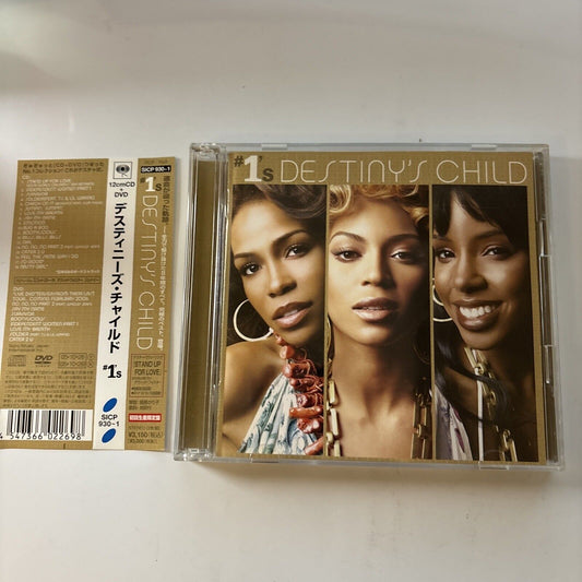 #1's by Destiny's Child (CD + DVD, 2005, 2-Disc) Obi Japan Release SICP-930-1