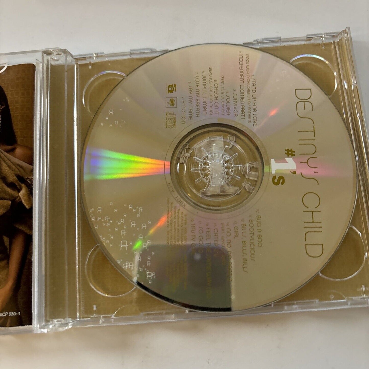 #1's by Destiny's Child (CD + DVD, 2005, 2-Disc) Obi Japan Release SICP-930-1