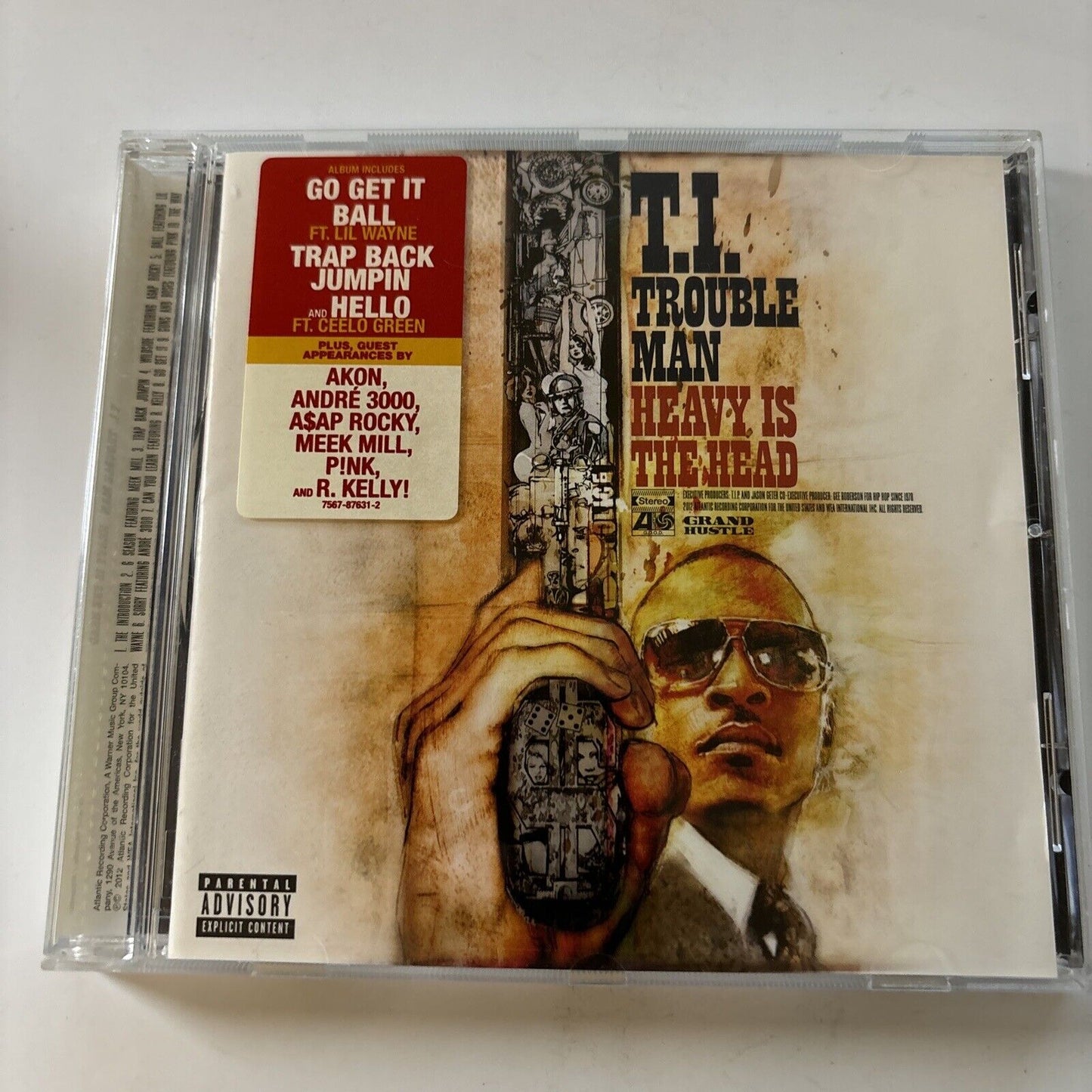 Trouble Man: Heavy Is the Head by T.I. (CD, 2012) Album Grand Hustle