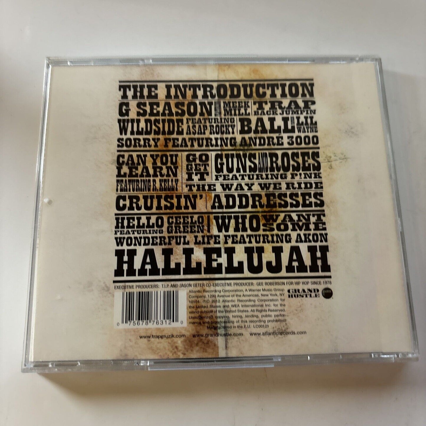 Trouble Man: Heavy Is the Head by T.I. (CD, 2012) Album Grand Hustle