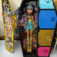 2x Monster High Skulltimate Secret Fearidescent Cleo De Nile