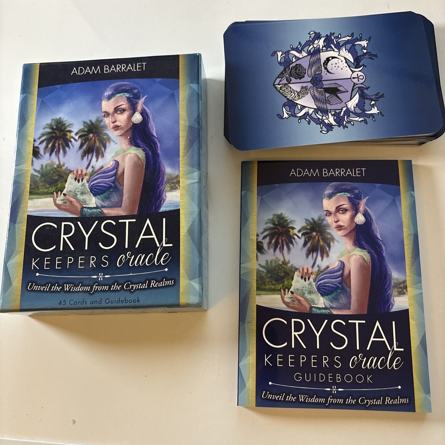 Crystal Keepers Oracle - 45 Cards & Guidebook By Adam Barralet