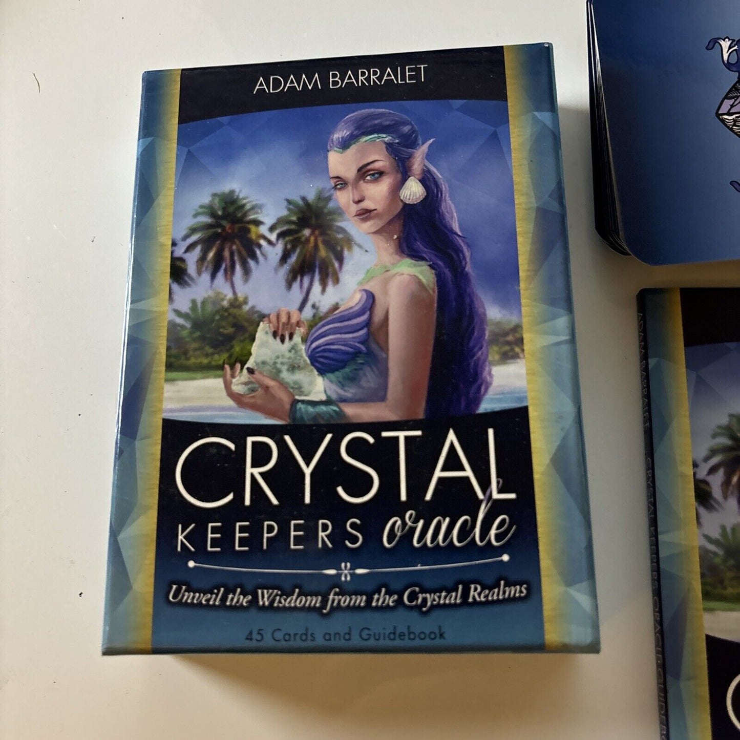 Crystal Keepers Oracle - 45 Cards & Guidebook By Adam Barralet