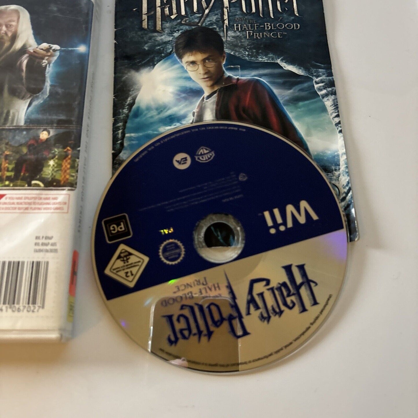 Harry Potter and the Half Blood Prince Nintendo Wii Game Manual PAL