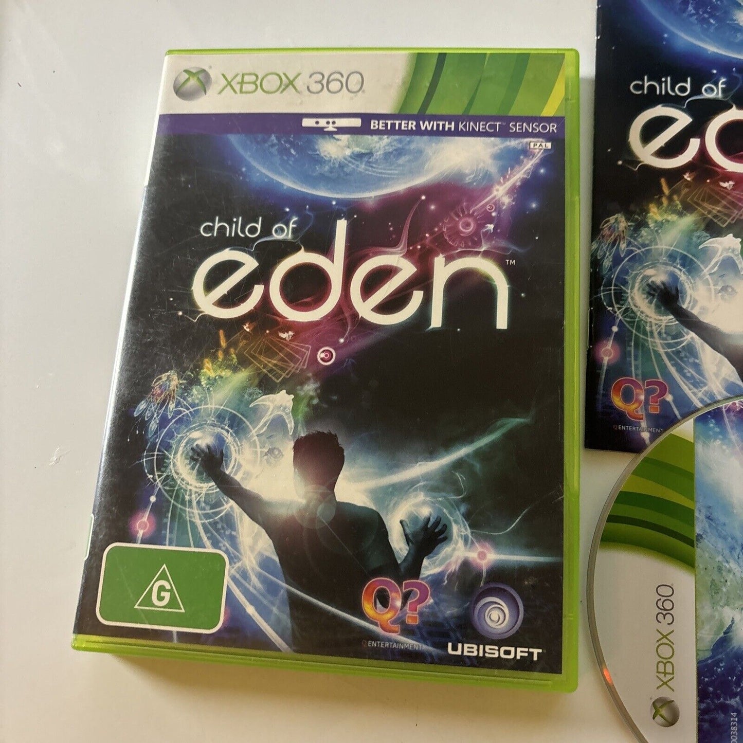 Child of Eden, Xbox 360 With Manual PAL