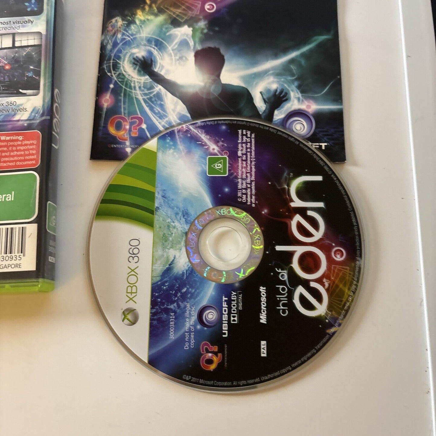 Child of Eden, Xbox 360 With Manual PAL