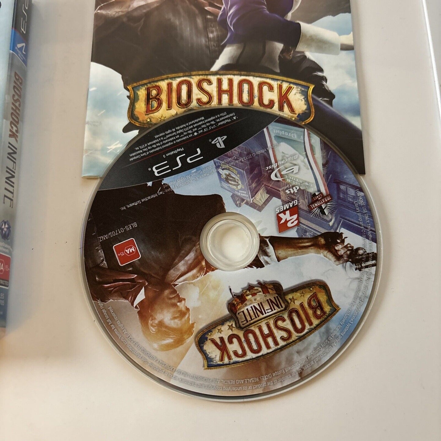 Bioshock Infinite PS3 Sony PlayStation 3 Game + Manual